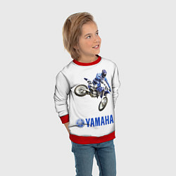 Свитшот детский Формула скорости, цвет: 3D-красный — фото 2