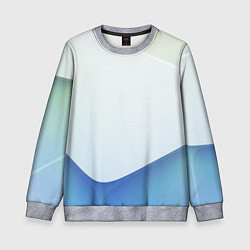 Свитшот детский Пастель из трёх цветов, цвет: 3D-меланж