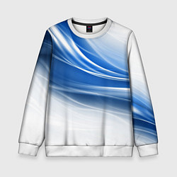 Свитшот детский Ледяной поток ветра, цвет: 3D-белый