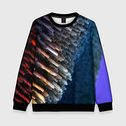Детский свитшот Shape grey abstract
