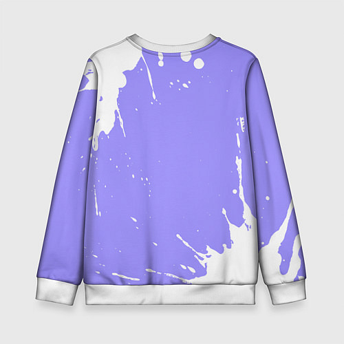 Детский свитшот Дина кошка единорожка / 3D-Белый – фото 2