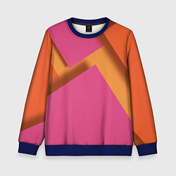 Детский свитшот Геометрические абстрактные соединения пластин