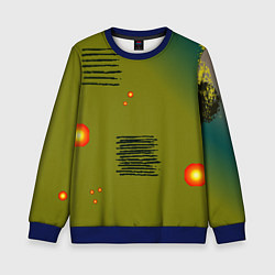 Свитшот детский Art chaos, цвет: 3D-синий