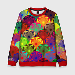 Детский свитшот Multicolored circles