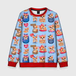 Детский свитшот Забавные щенки