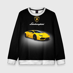 Детский свитшот Спорткар Lamborghini Aventador