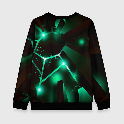 Детский свитшот Dead by Daylight разлом плит / 3D-Черный – фото 2