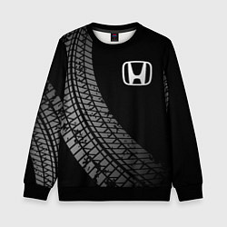 Детский свитшот Honda tire tracks