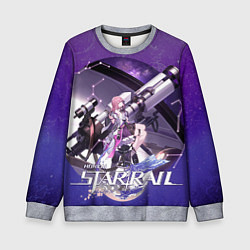 Свитшот детский Аста Хонкай Стар Рейл, цвет: 3D-меланж