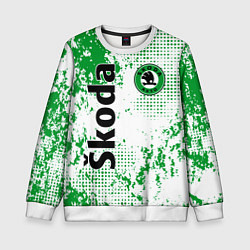 Детский свитшот Skoda auto logo