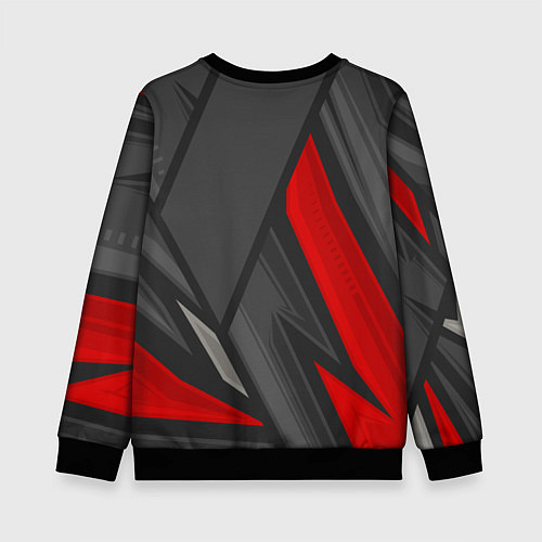 Детский свитшот Toyota sports racing / 3D-Черный – фото 2