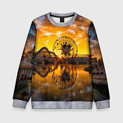 Детский свитшот Река и парк развлечений