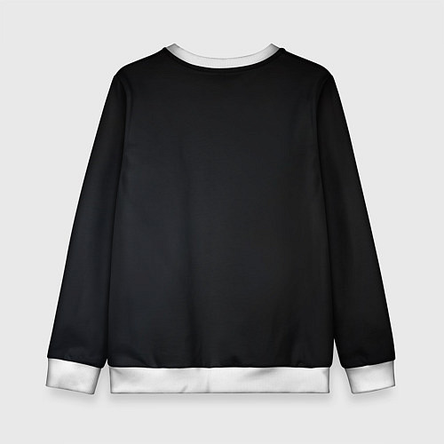 Детский свитшот Вышивка Капибара / 3D-Белый – фото 2