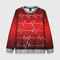 Свитшот детский Pulse, цвет: 3D-меланж