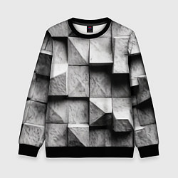 Детский свитшот Каменные плиты и обман зрения