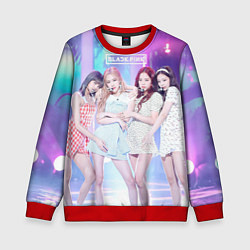 Свитшот детский Blackpink girl style, цвет: 3D-красный