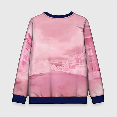 Детский свитшот Blackpink poster / 3D-Синий – фото 2