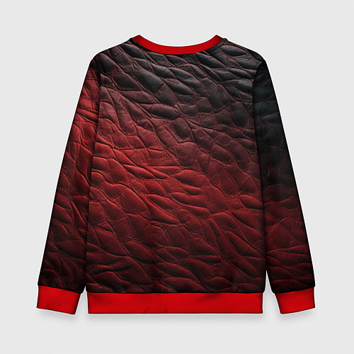 Детский свитшот CS GO dark red / 3D-Красный – фото 2