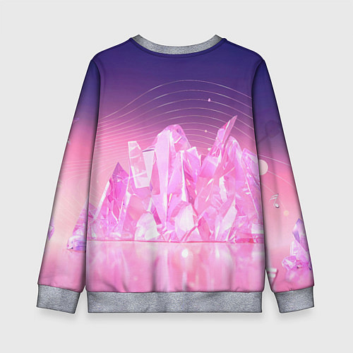 Детский свитшот Блэкпинк на сцене / 3D-Меланж – фото 2