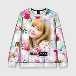 Свитшот детский Blackpink Lisa, цвет: 3D-белый
