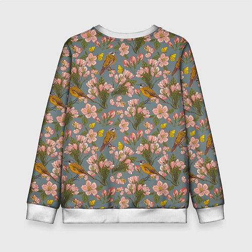 Детский свитшот Жёлтые трясогуски / 3D-Белый – фото 2