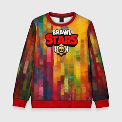 Детский свитшот Brawl Stars Logo Color