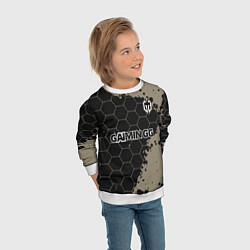 Свитшот детский Gaimin Gladiators форма, цвет: 3D-белый — фото 2