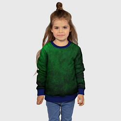 Свитшот детский Токсичный градиент, цвет: 3D-синий — фото 2