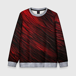 Детский свитшот Black red texture