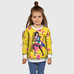 Свитшот детский Shizuka Mikazuki, цвет: 3D-белый — фото 2