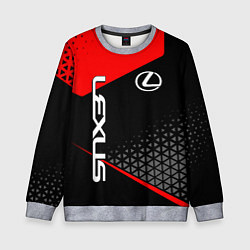 Детский свитшот Lexus - red sportwear