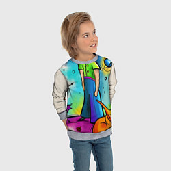 Свитшот детский Le Petit Prince, цвет: 3D-меланж — фото 2