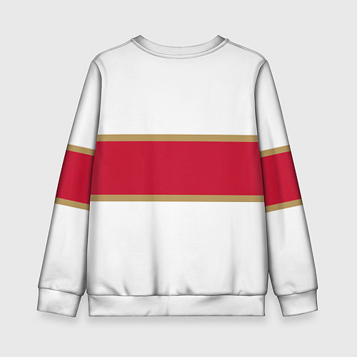 Детский свитшот Florida panthers - uniform - hockey / 3D-Белый – фото 2