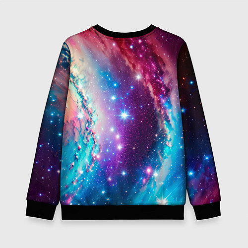 Детский свитшот Удивительная вселенная / 3D-Черный – фото 2