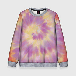 Детский свитшот Tie-Dye дизайн