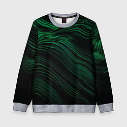 Детский свитшот Dark green texture