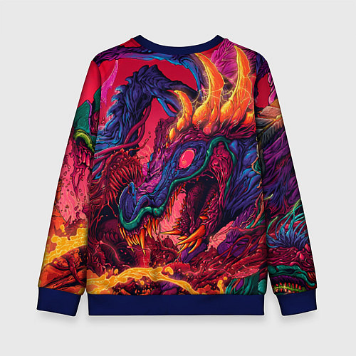 Детский свитшот CS 2 hyper beast / 3D-Синий – фото 2