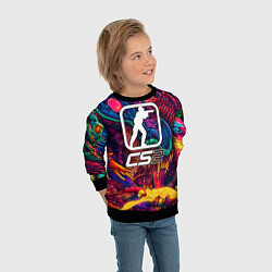 Свитшот детский CS 2 hyperbeast, цвет: 3D-черный — фото 2