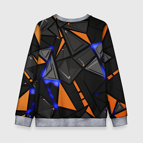 Детский свитшот Starfield logo abstract / 3D-Меланж – фото 2