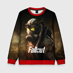 Свитшот детский Fallout game, цвет: 3D-красный