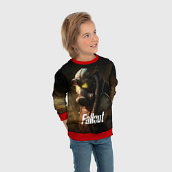 Свитшот детский Fallout game, цвет: 3D-красный — фото 2