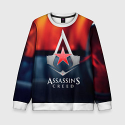 Свитшот детский Assassins Creed ussr, цвет: 3D-белый
