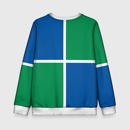 Детский свитшот Самарские крылья советов / 3D-Белый – фото 2