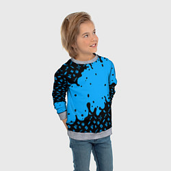 Свитшот детский Авто мастер, цвет: 3D-меланж — фото 2