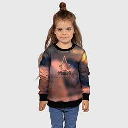 Свитшот детский Ассасин мираж, цвет: 3D-черный — фото 2