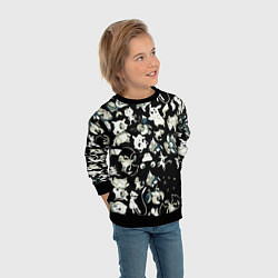 Свитшот детский Пикачу и сборник аниме покемонов, цвет: 3D-черный — фото 2