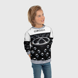 Свитшот детский Omoda омода, цвет: 3D-меланж — фото 2