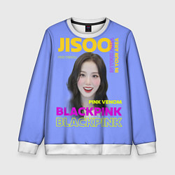 Детский свитшот Jisoo - певица из музыкальной группы Blackpink