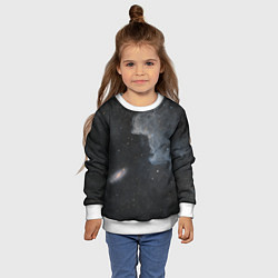 Свитшот детский Бесконечная вселенная, цвет: 3D-белый — фото 2