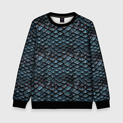 Детский свитшот Dragon scale pattern